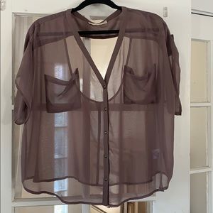 Lush sheer blouse